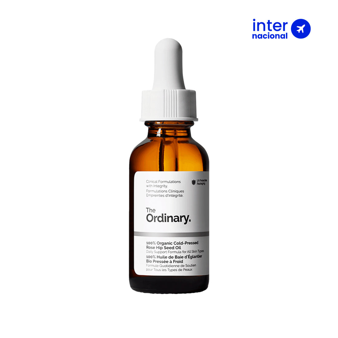 100% Organic Cold-Pressed Rose Hip Seed Oil - The Ordinary 30ml