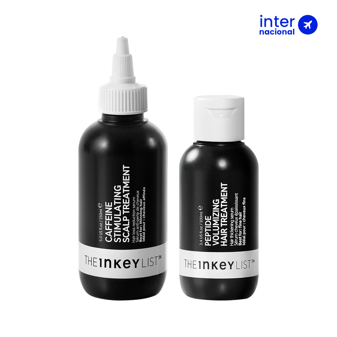 Hair growth &amp; volume duo - the inkey list 150ml/100ml