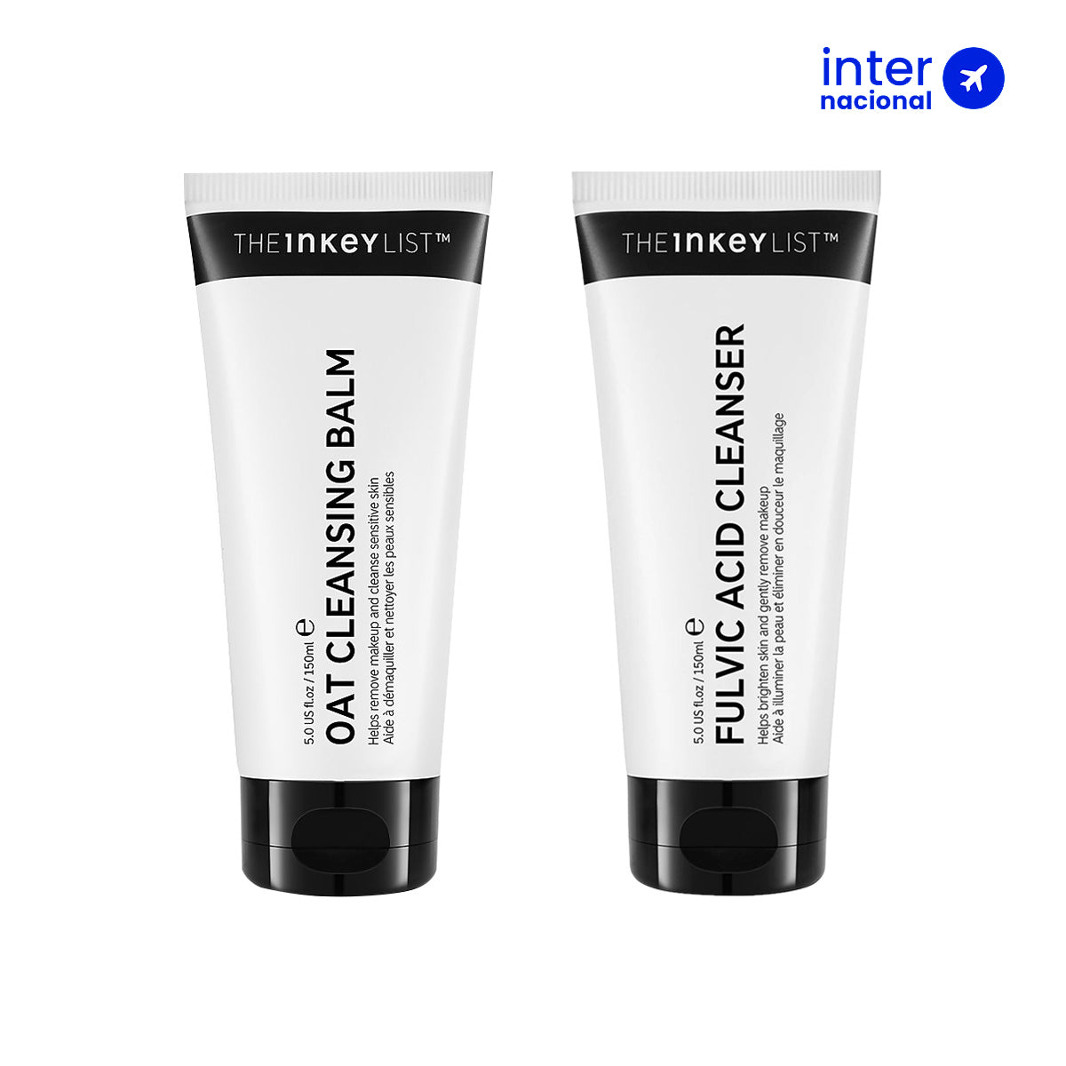 Double cleanse duo - the inkey list 150ml