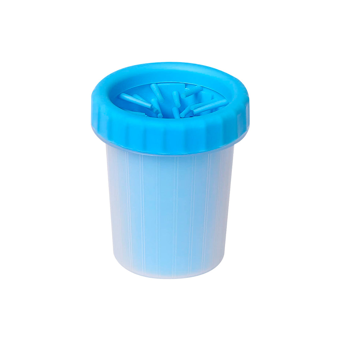 limpiador portátil de silicona para mascotas Azul - Soft gentle