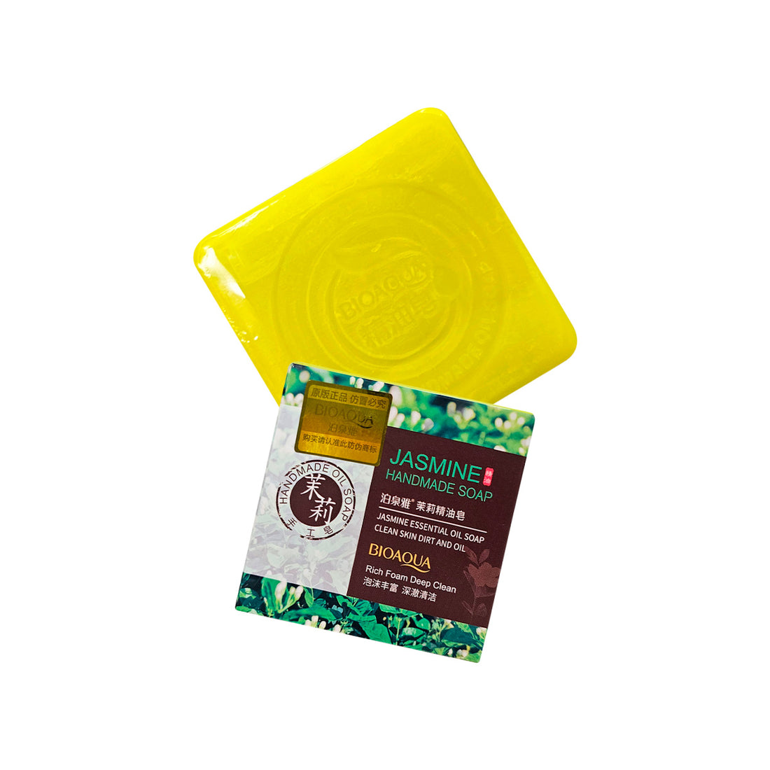 Bioaqua Jabón Natural Desintoxicante – Limpieza Aromática – Jazmín 100g
