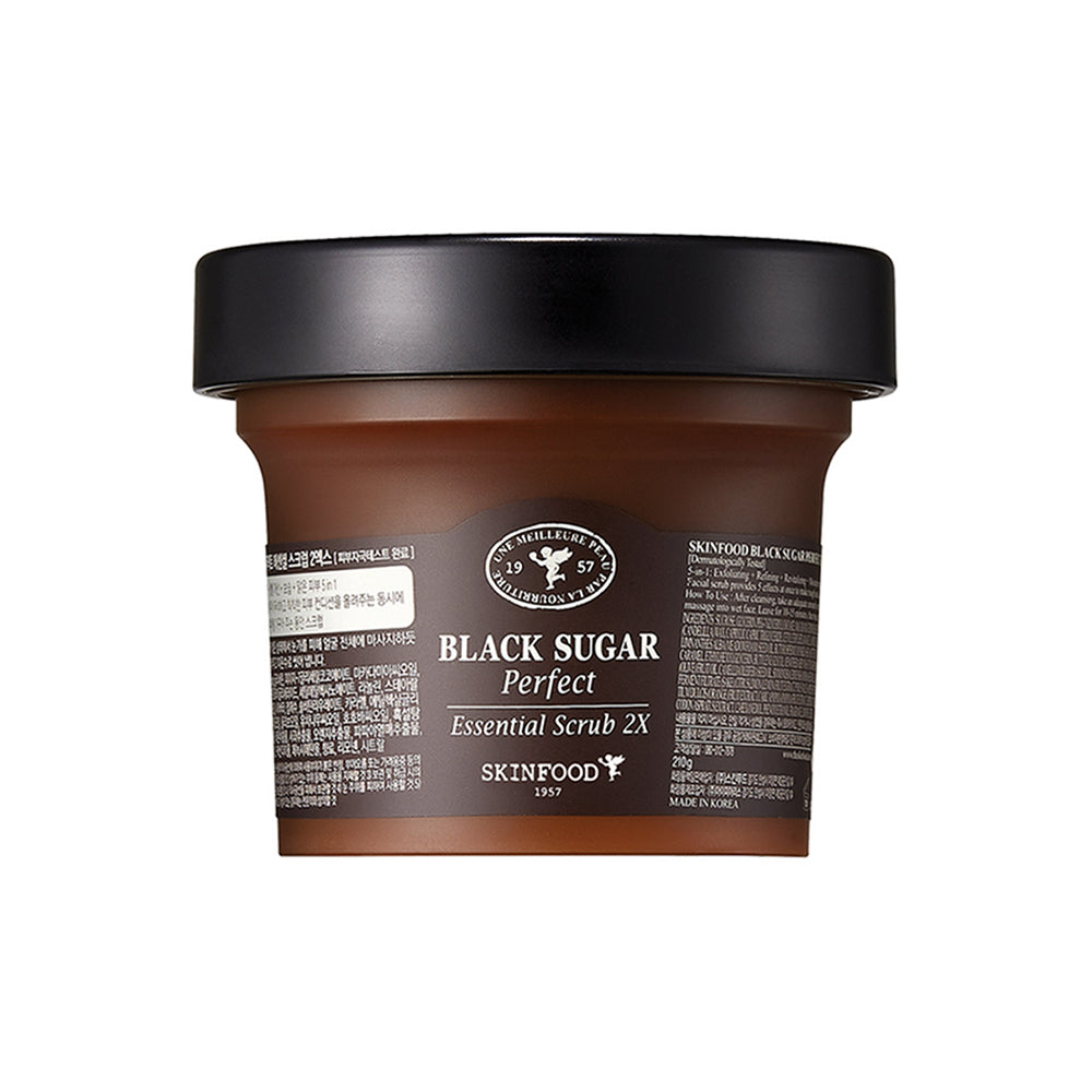 SKINFOOD BLACK SUGAR PERFECT ESSENTIAL SCRUB 2X 210 GRM