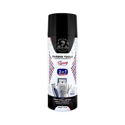 Spray para limpieza lubrica y desinfecta 285gr - Barber Tools