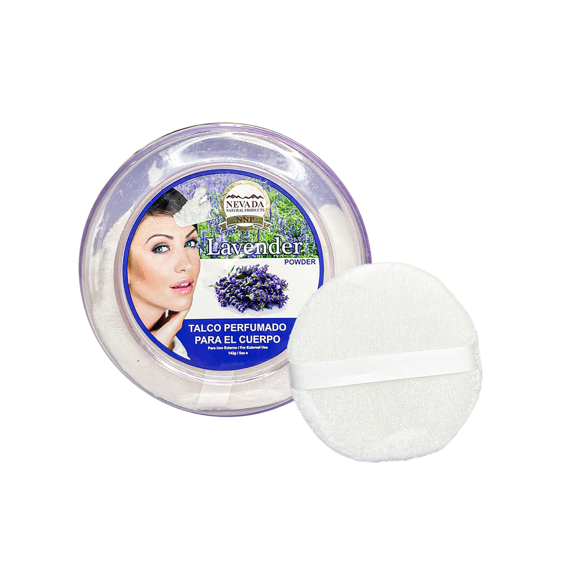 Talco perfumado para el cuerpo 142g- Nevada