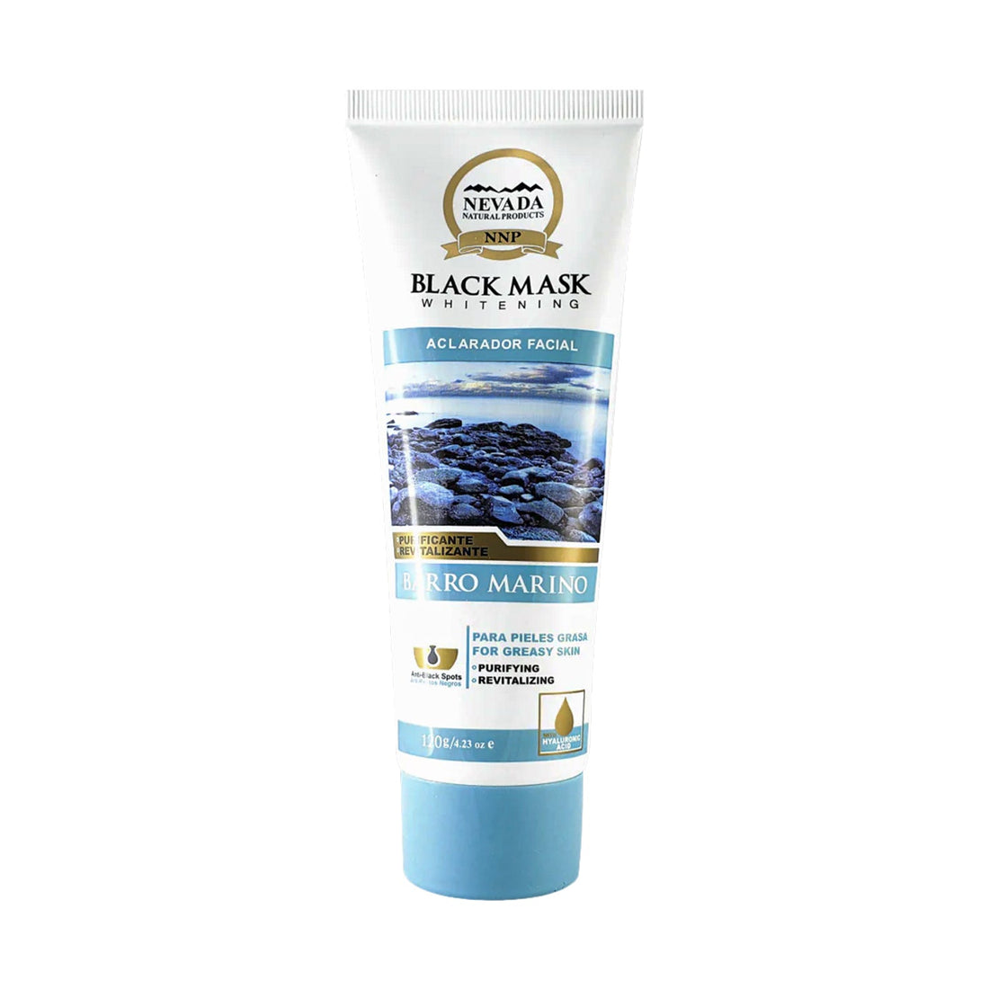 Mascarilla Negra Hidroplástica de Barro marino 120gr - Nevada