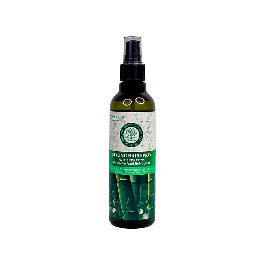 Fruit of the Wokali – Spray capilar nutritivo y reparador – Spray de Fibra de Bambú 250ml