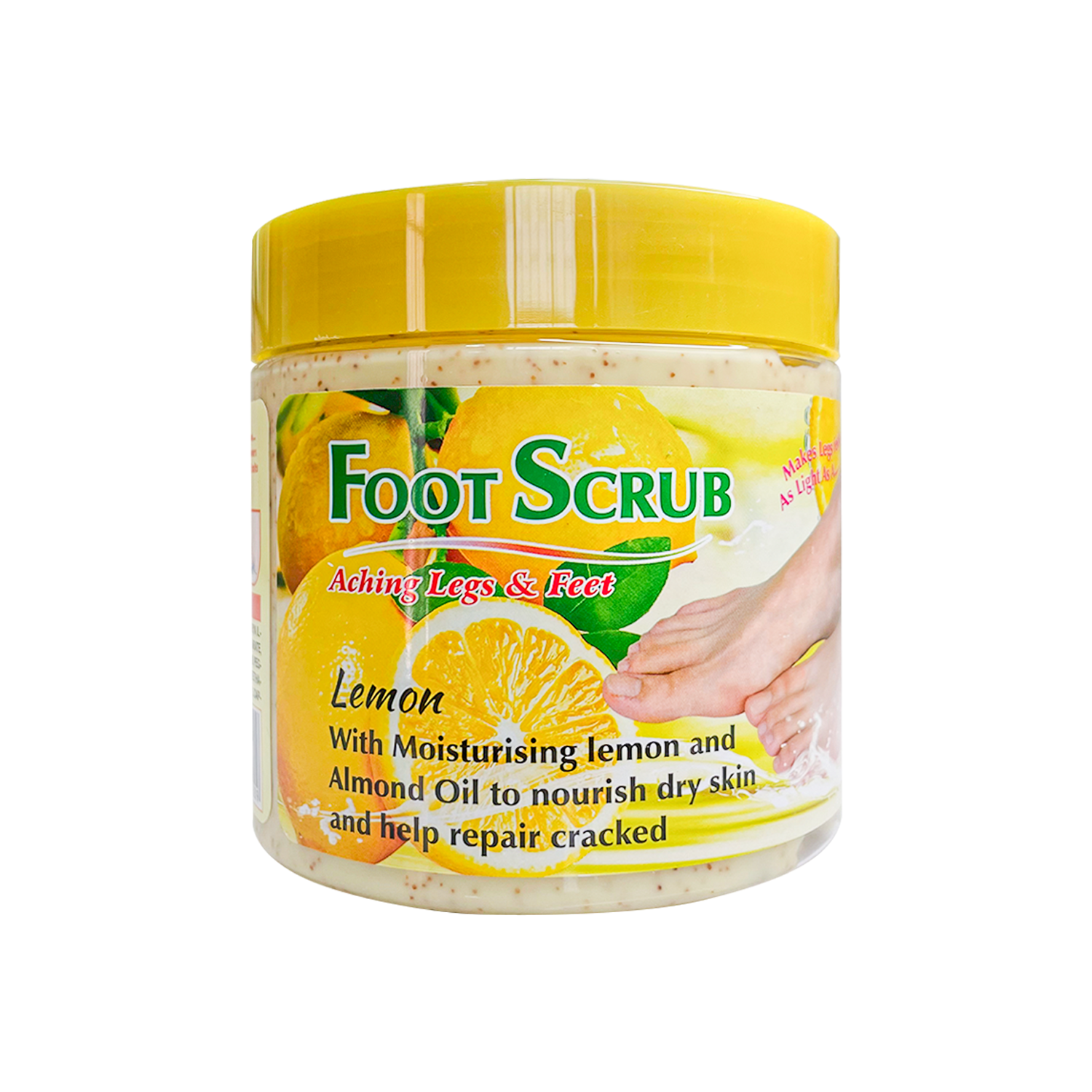 Exfoliante de pies Limón 500ml - Fruit of the Wokali