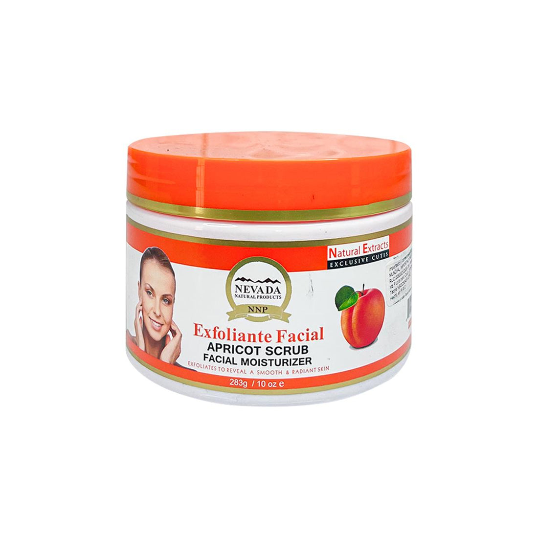 Exfoliante facial de albaricoque 283g - Nevada