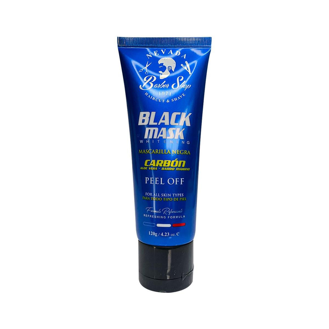 Mascarilla negra hidroplastica 120g - Nevada