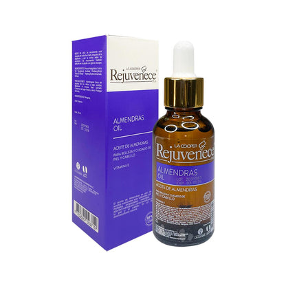 Aceite de almendras Vitamina E 30ml - Rejuvenece