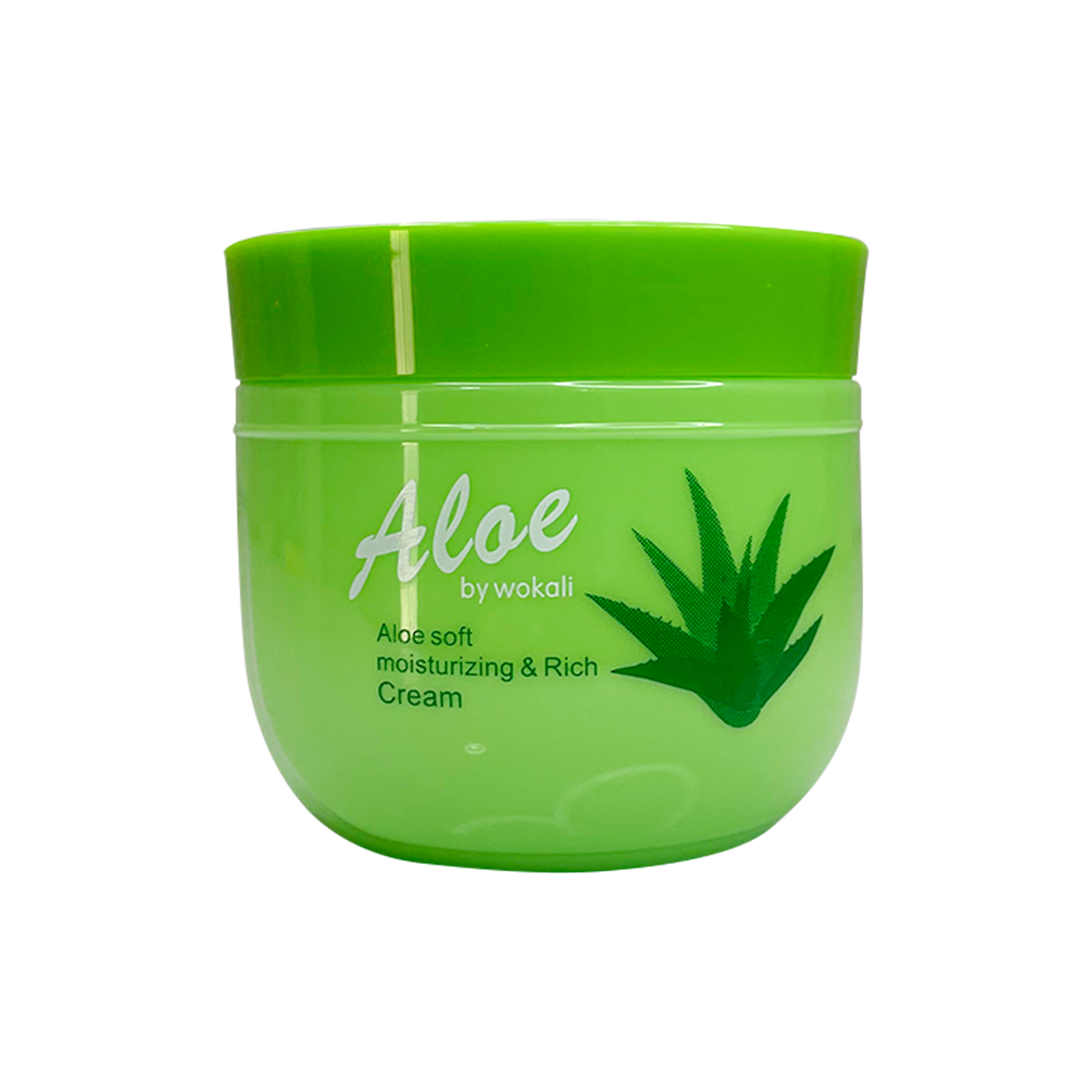 Crema Rica Y Suave Hidratante De Aloe 80gr - Wokali