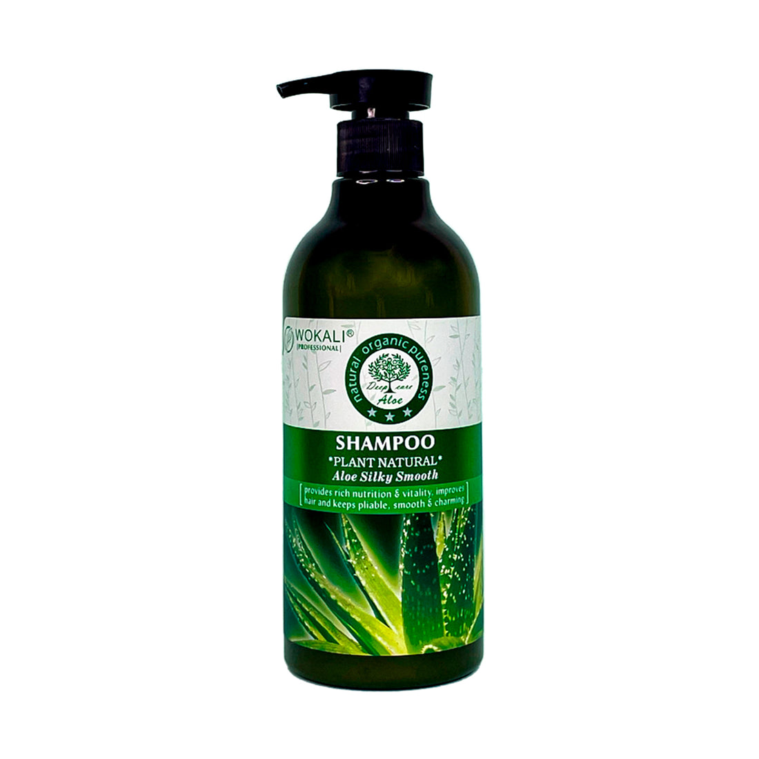 Shampoo de Aloe Vera 550ml - Wokali