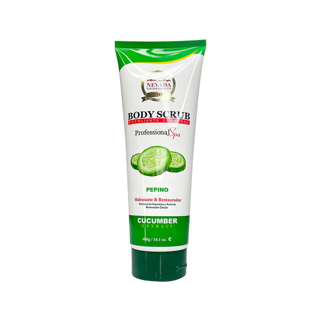 Exfoliante corporal de pepino 400g - Nevada