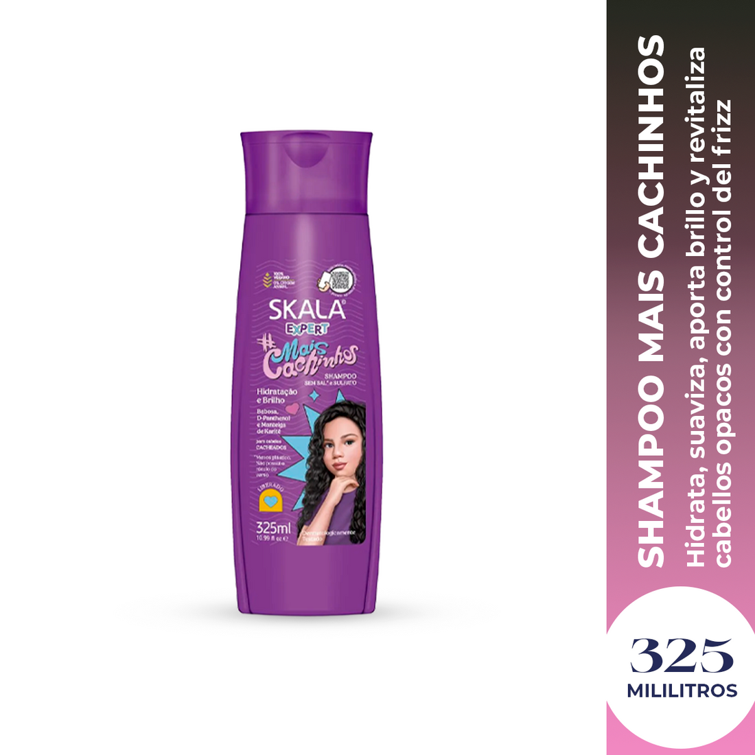 Shampoo Mais Cachinhos 325ml Skala