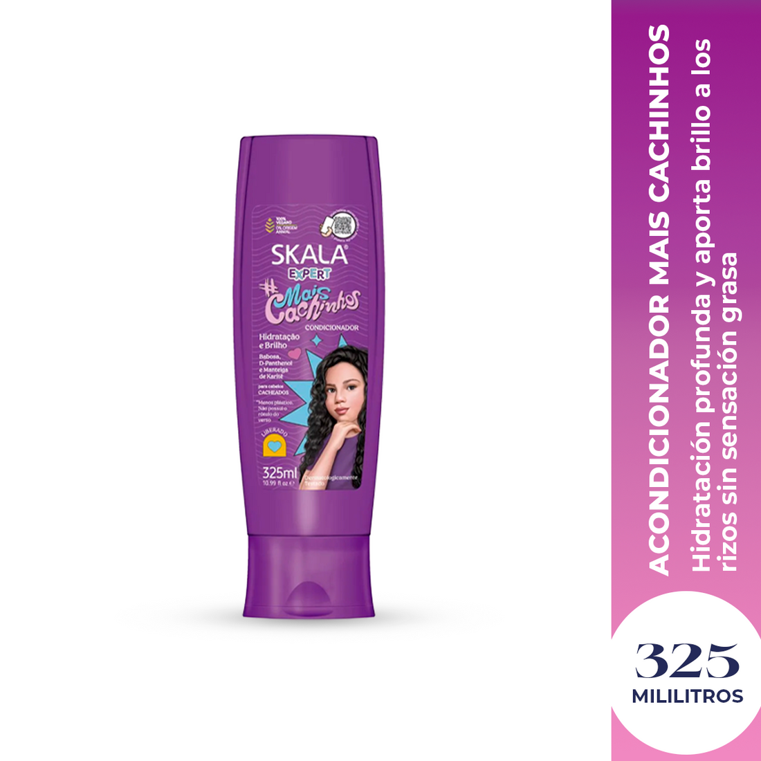 Acondicionador Mais Cachinhos 325ml Skala