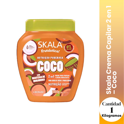Skala Crema Capilar 2 en 1 – Coco 1000g