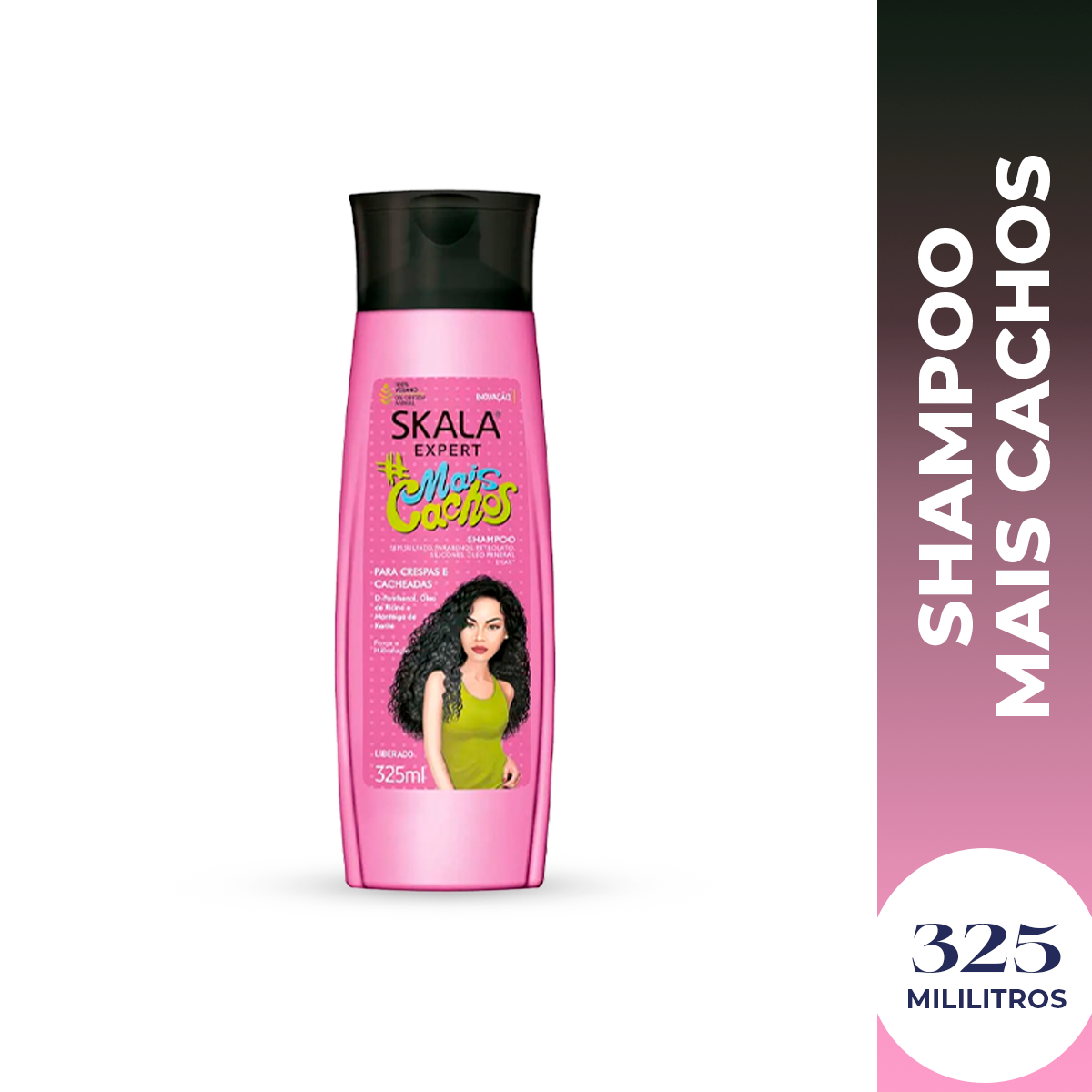 Shampoo Mais Cachos 325ml Skala