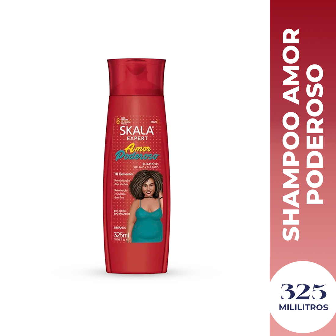 Shampoo Amor Poderoso 325ml Skala