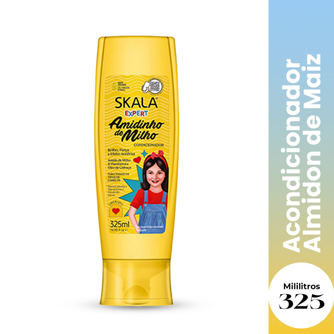 Acondicionador Almidon de Maiz Kids 325ml Skala