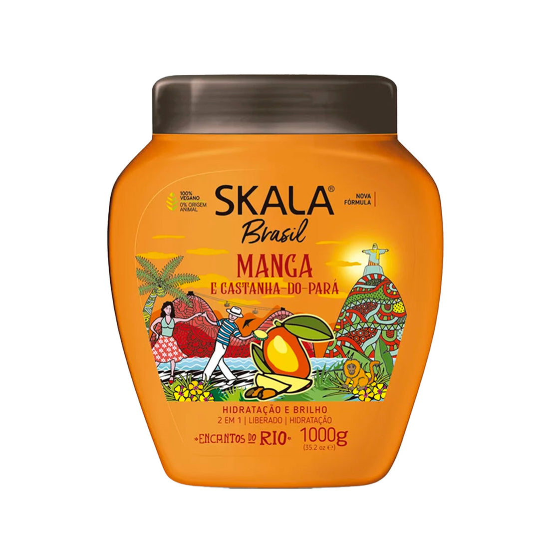 Skala Crema Capilar 2 en 1 – Mango &amp; Nuez 1000g