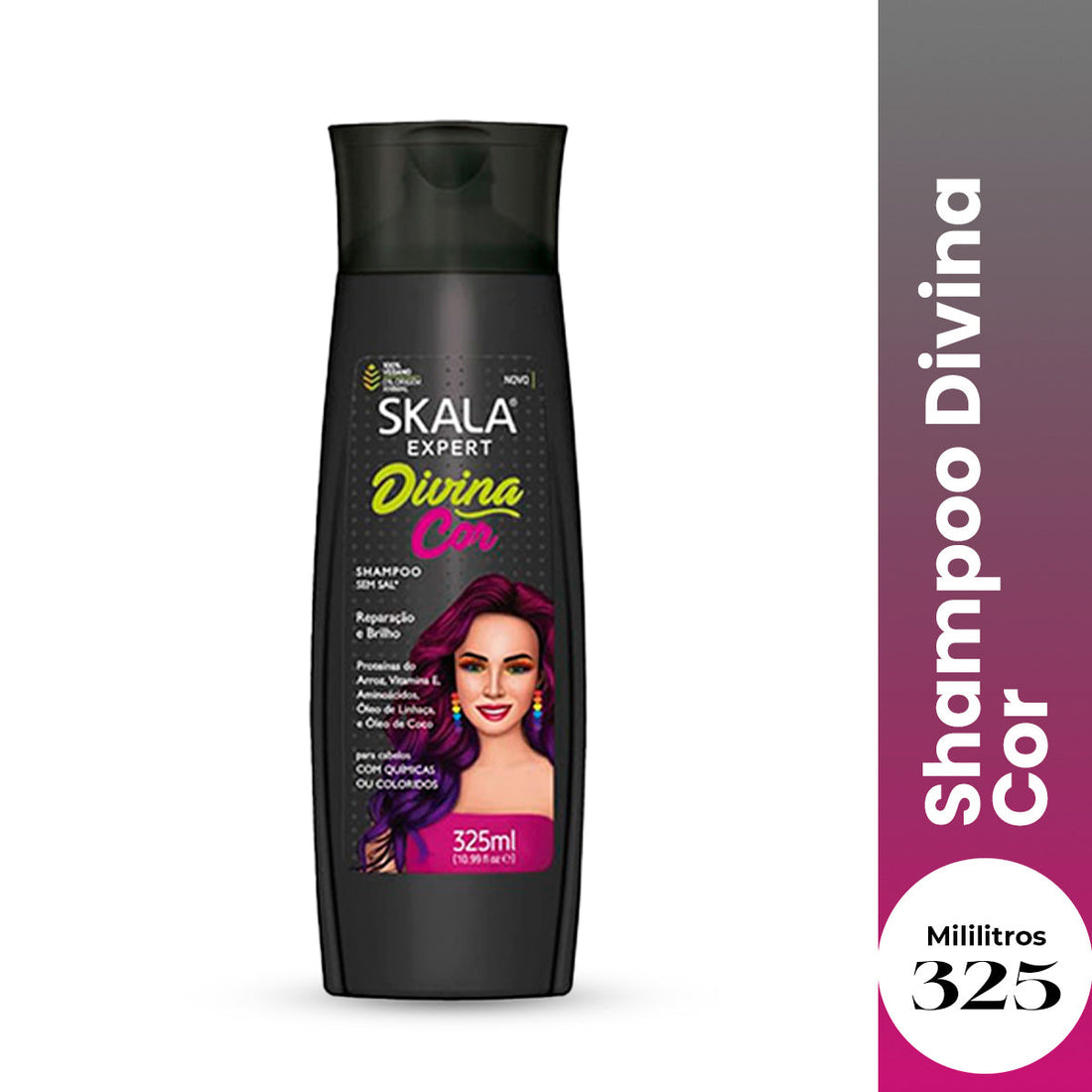 Shampoo Divina Cor X 325ml Skala