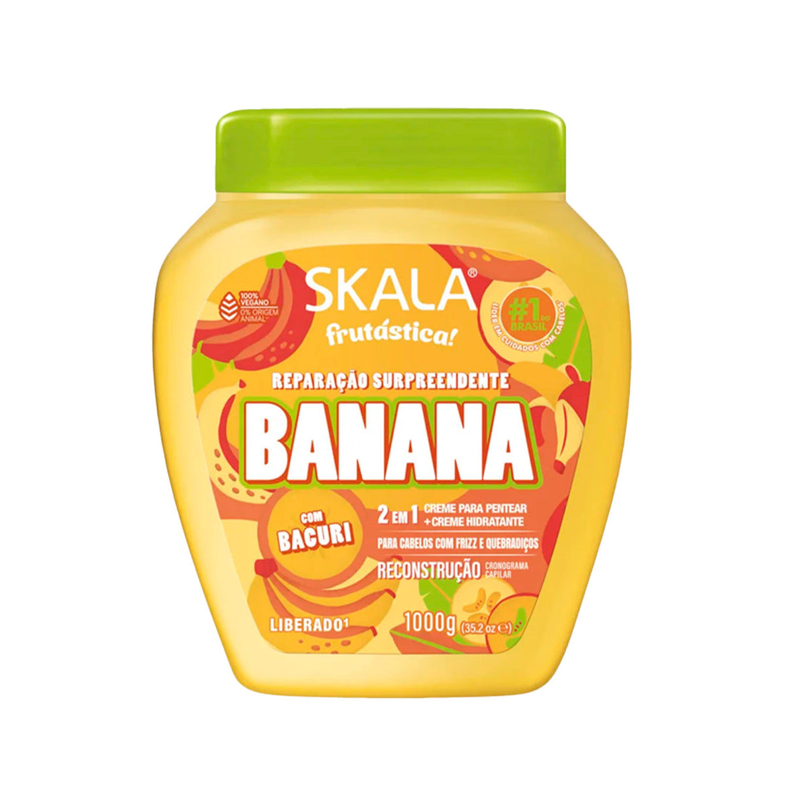 Skala Crema Capilar 2 en 1 – Banana Nutritiva 1000g