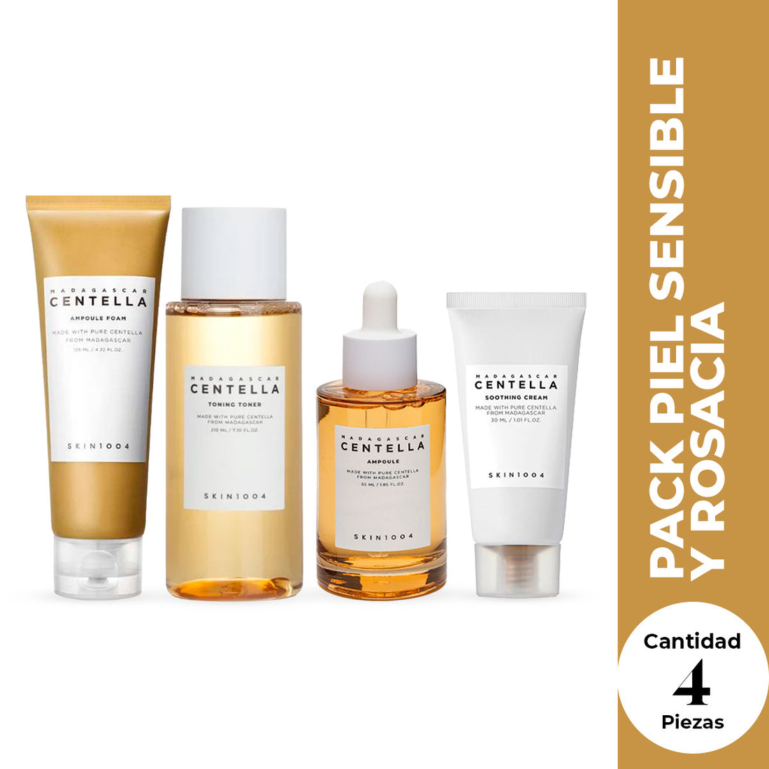 PACK PIEL SENSIBLE Y ROSACIA - SKIN1004