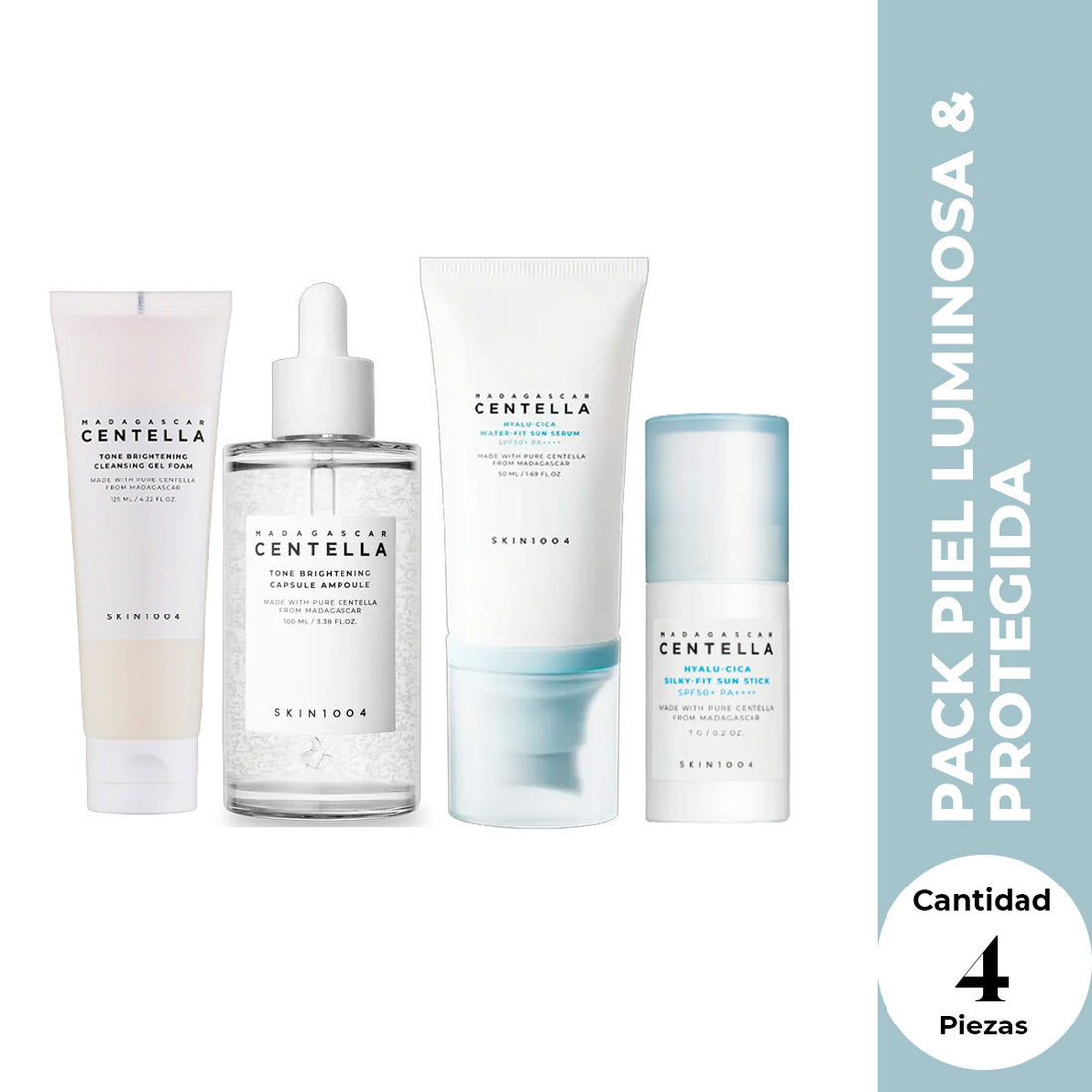 PACK PIEL LUMINOSA & PROTEGIDA– SKIN1004