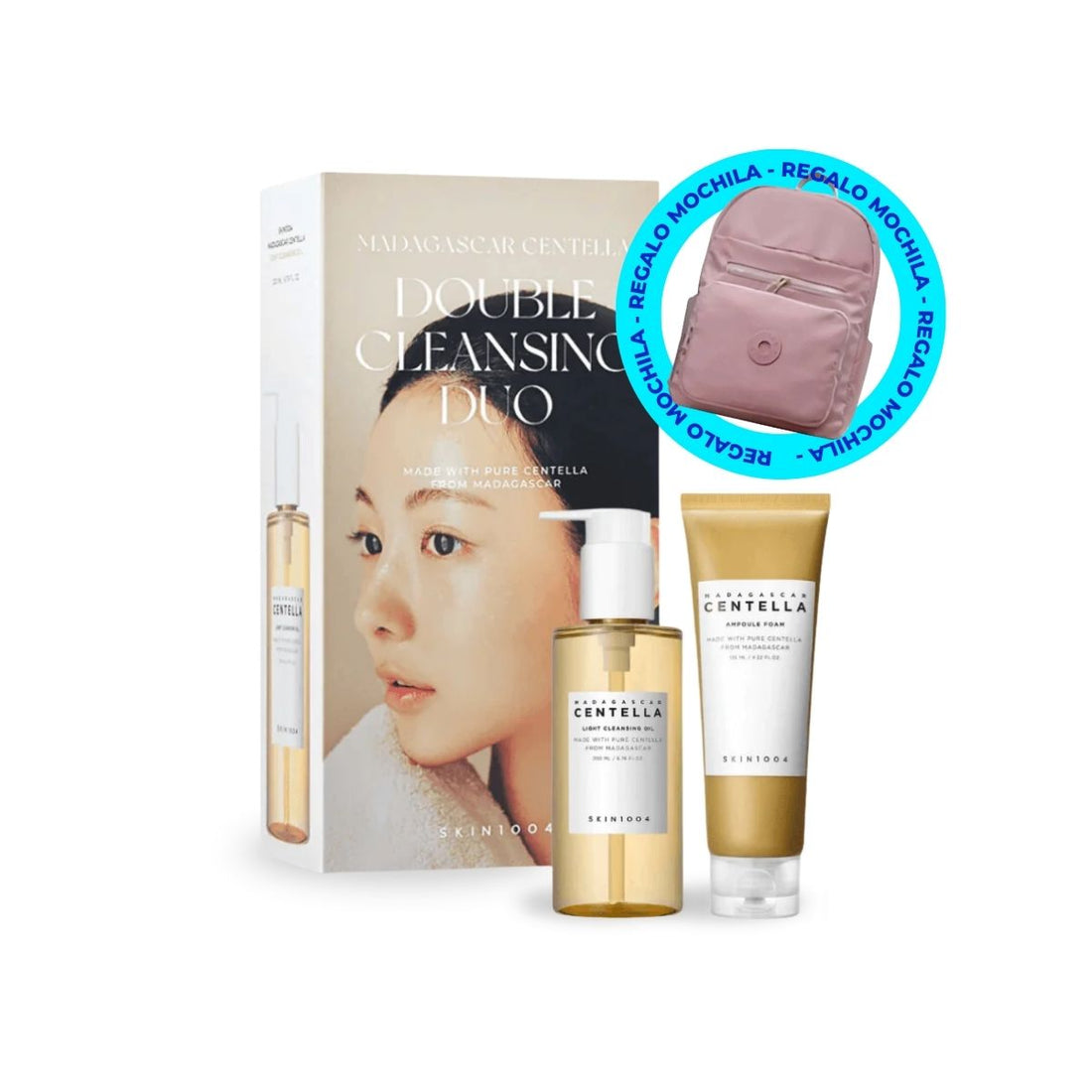 Pack Doble Limpieza de SKIN1004 + REGALO MOCHILA