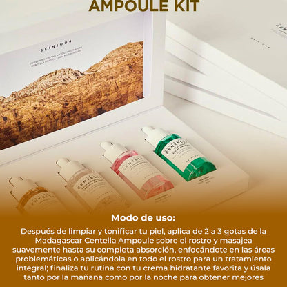 Pack Ampoules de viaje - SKIN1004 + REGALO BOLSO
