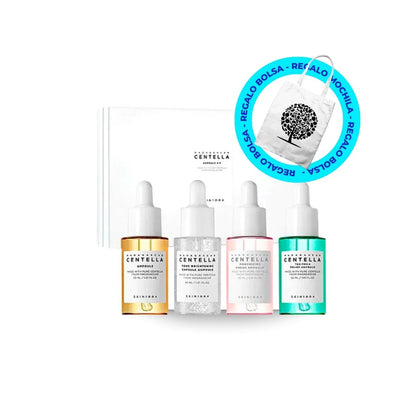 Pack Ampoules de viaje - SKIN1004 + REGALO BOLSO