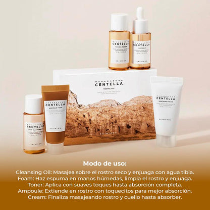 Travel Kit Madagascar Centella de SKIN1004 + regalo monedero