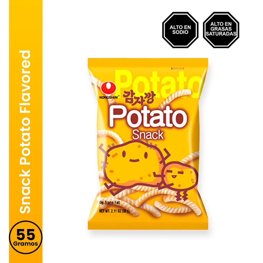 Snack Potato Flavored 55gr Nongshim