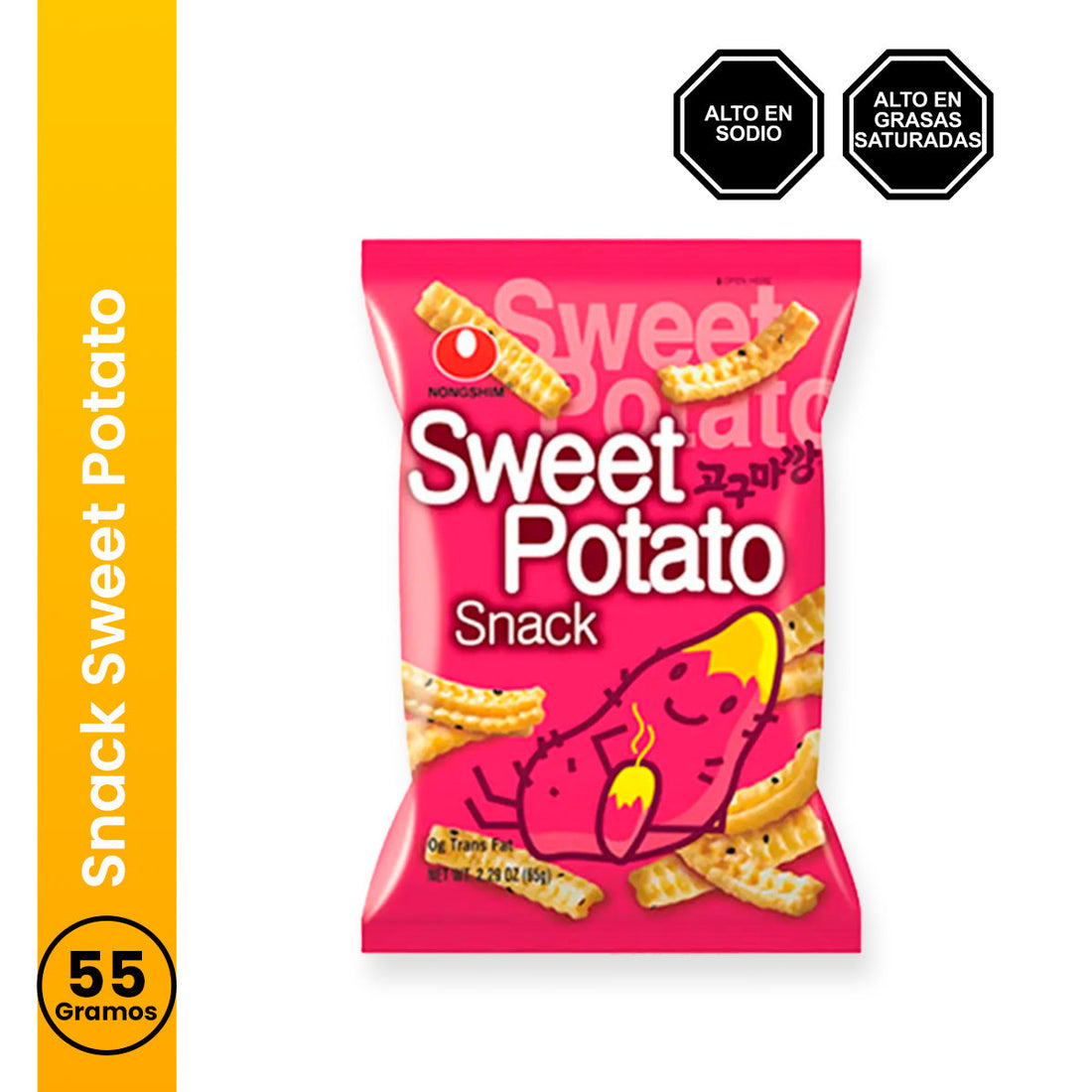Snack Sweet Potato 55gr Nongshim