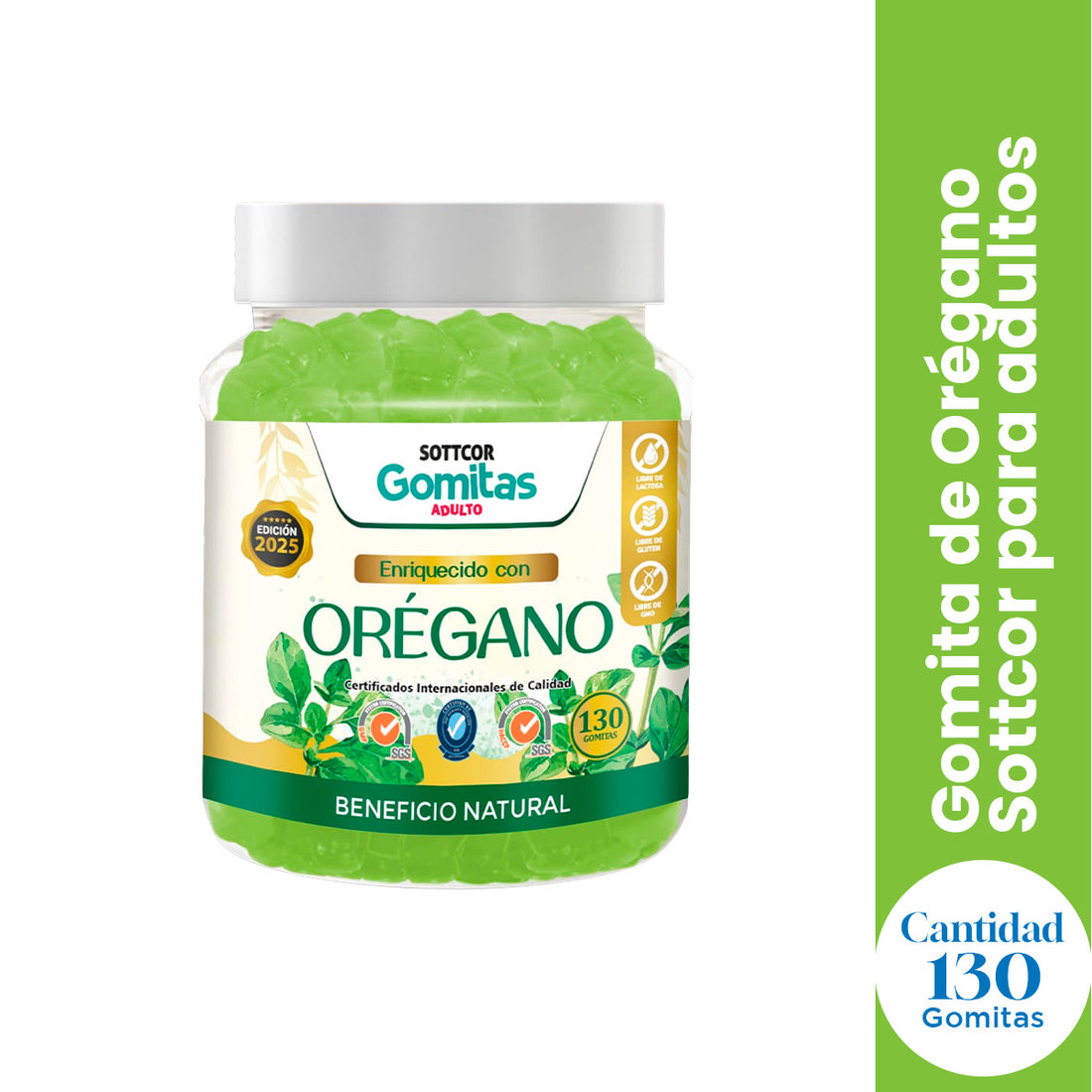 Sottcor Gomitas Adulto ORÉGANO