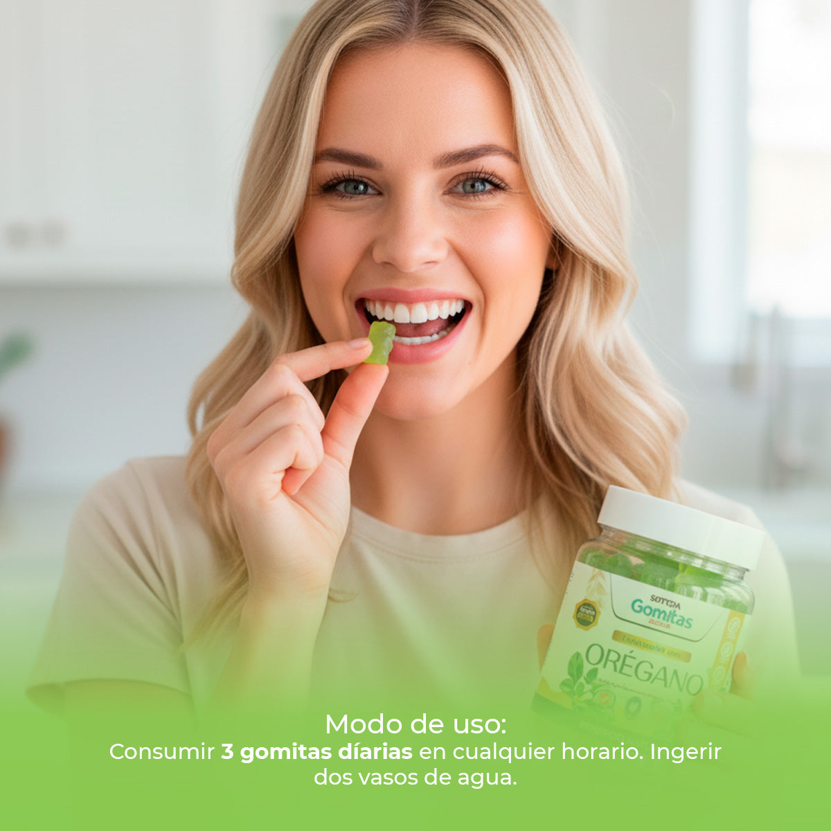 Sottcor Gomitas Adulto ORÉGANO