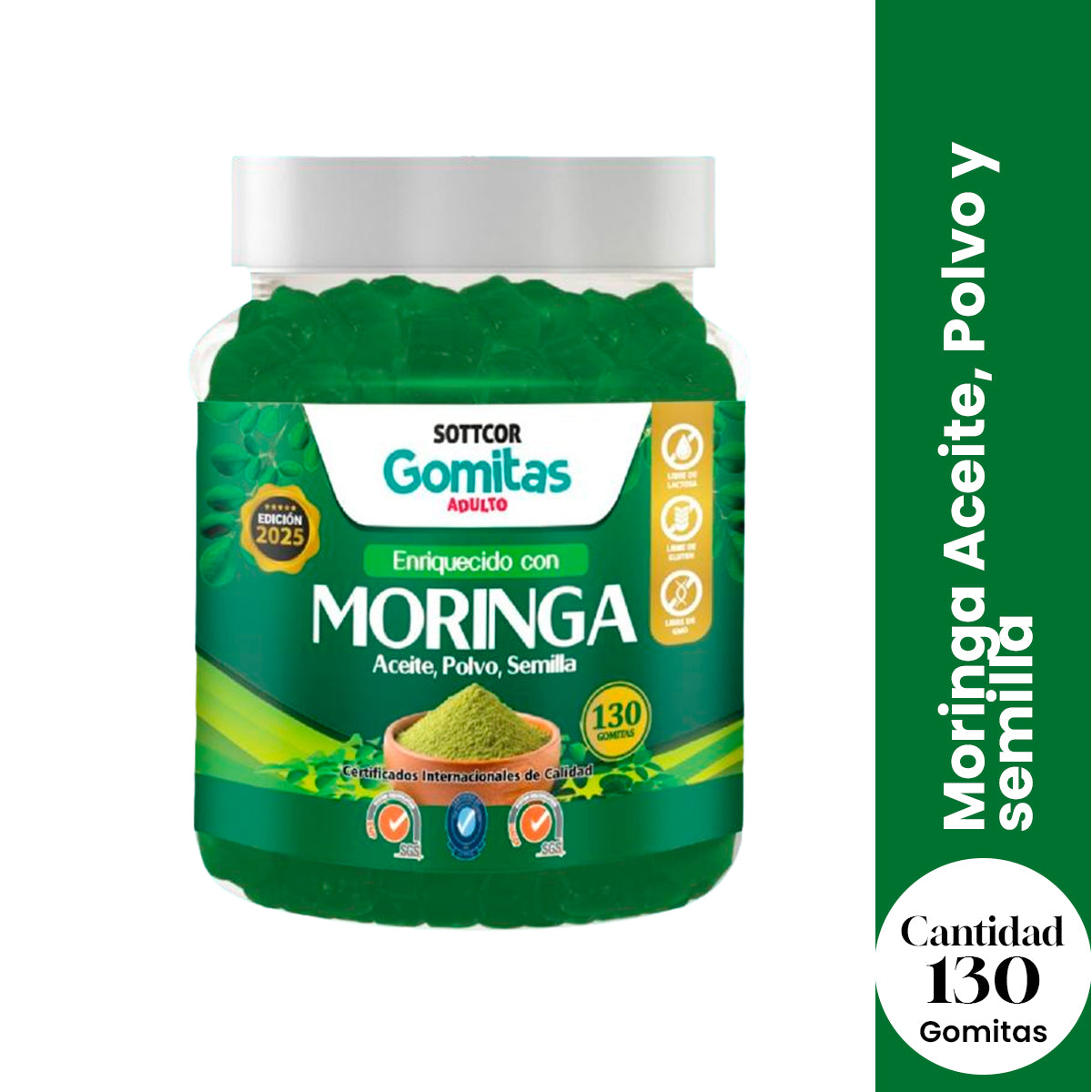 Gomitas de Moringa Aceite, Polvo y semilla - SOTTCOR