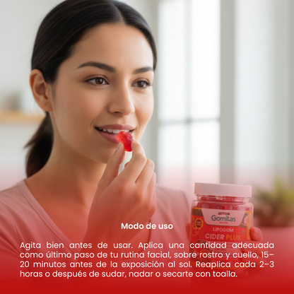 Gomitas para Adultos Lipogom Cider plus 130 Gomitas Sottcor