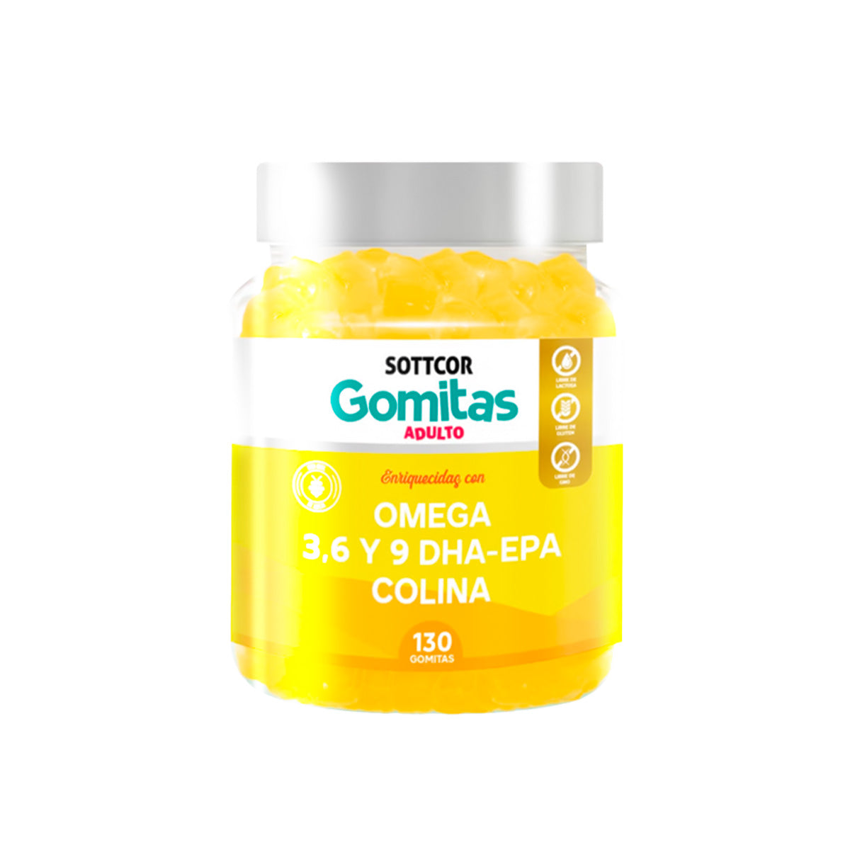 GOMITAS DE OMEGA 3 - ADULTOS + REGALO PORTA GOMITAS