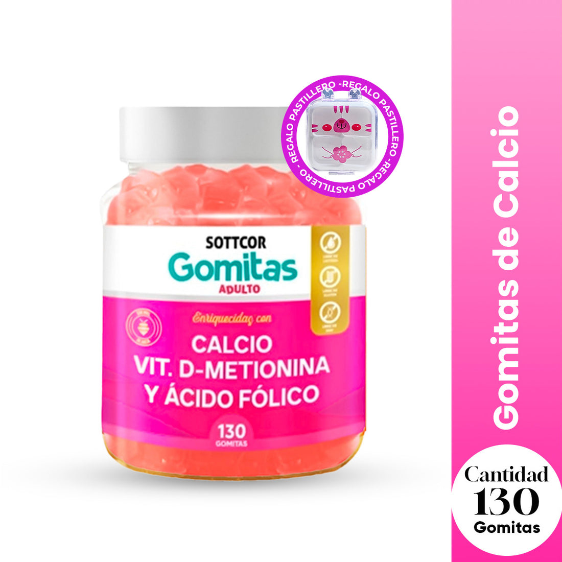 GOMITAS DE CALCIO - SOTTCOR + REGALO PORTA GOMITAS