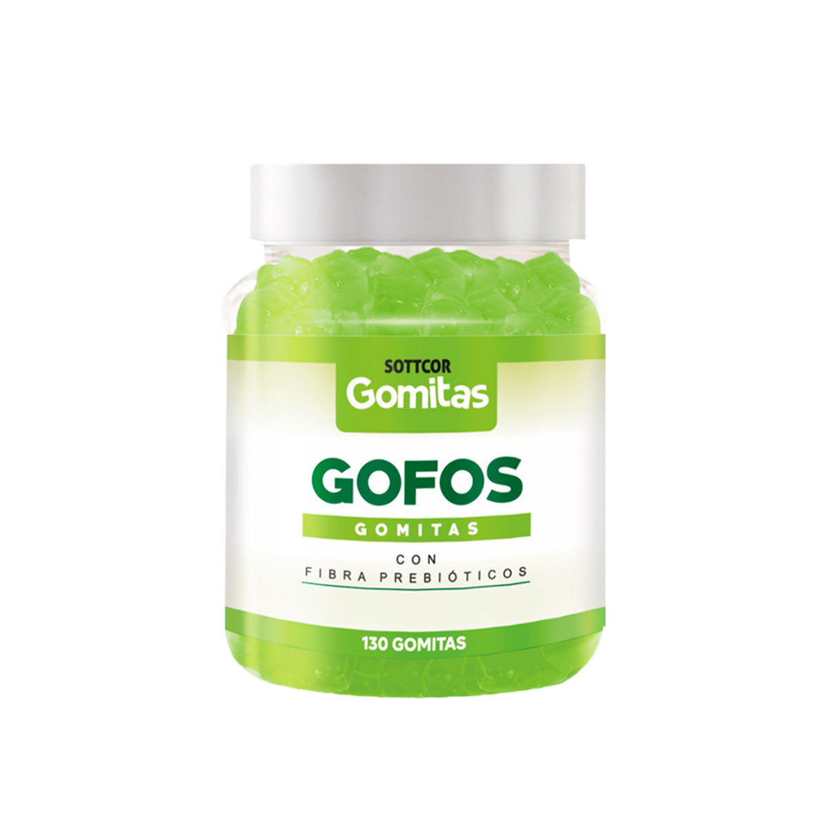 GOMITAS GOFO CON FIBRA PREBIOTICOS  - SOTTCOR + REGALO PORTA GOMITAS