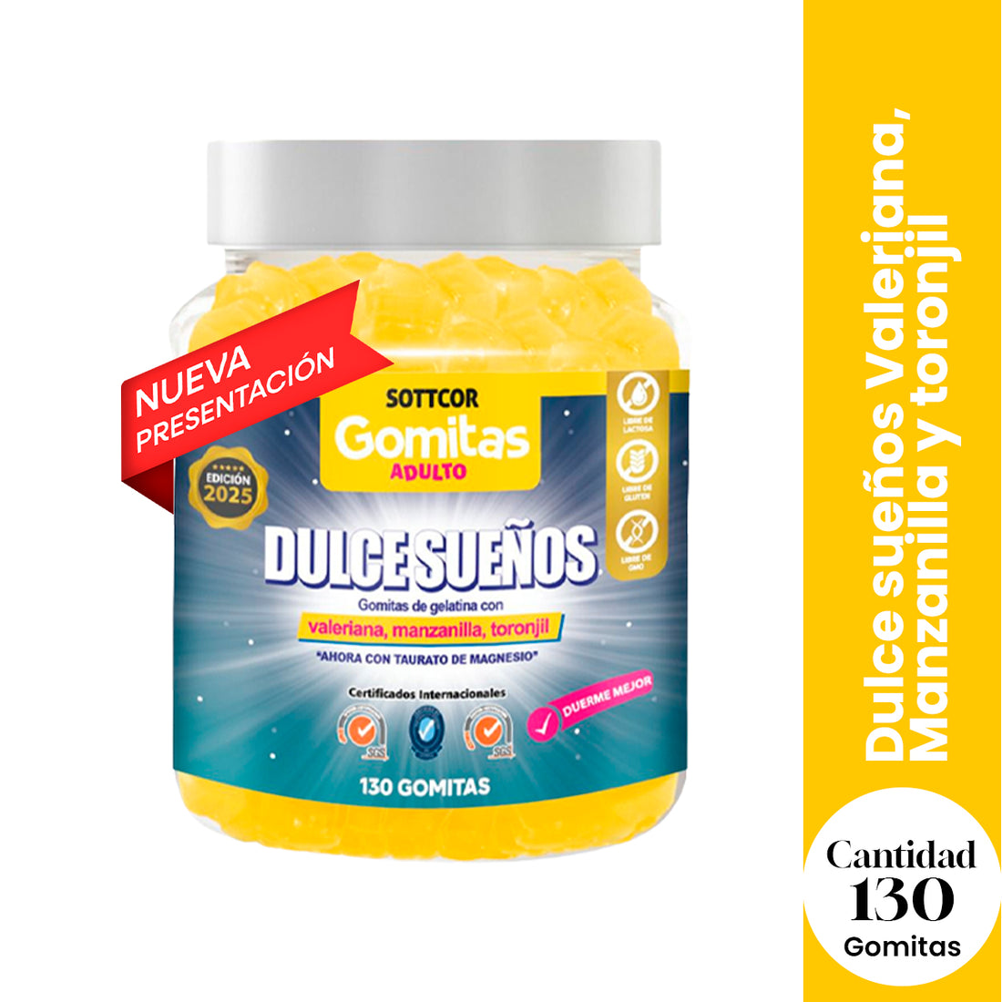 GOMITAS DE VALERIANA ADULTO - SOTTCOR