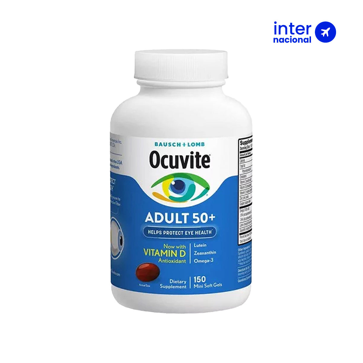 Ocuvite Adulto 50+ – 150 unid