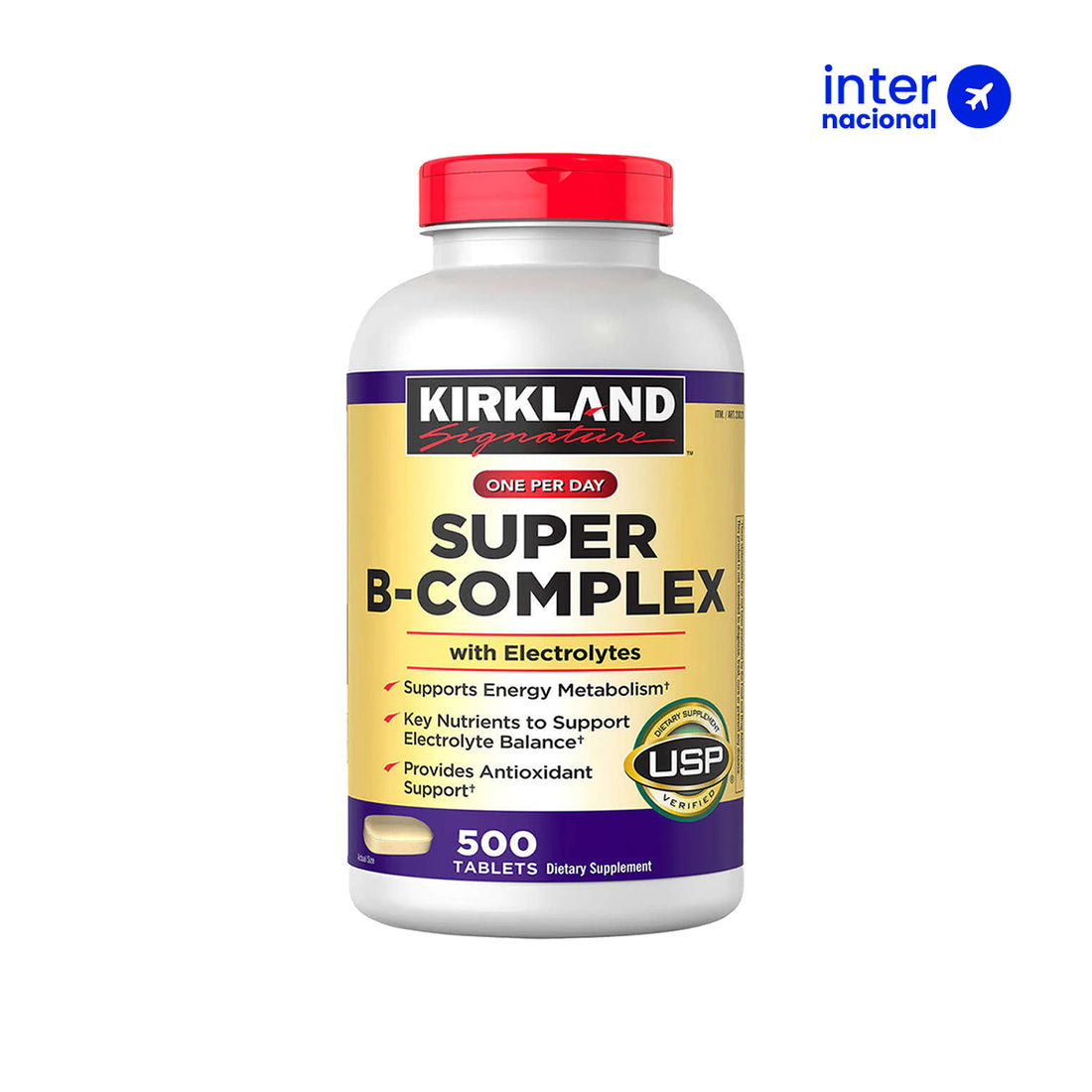 Super B-Complex con electrolitos – 500 unid