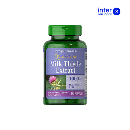 MILK THISTLE EXTRACT 1000MG - PURITAN´S PRIDE