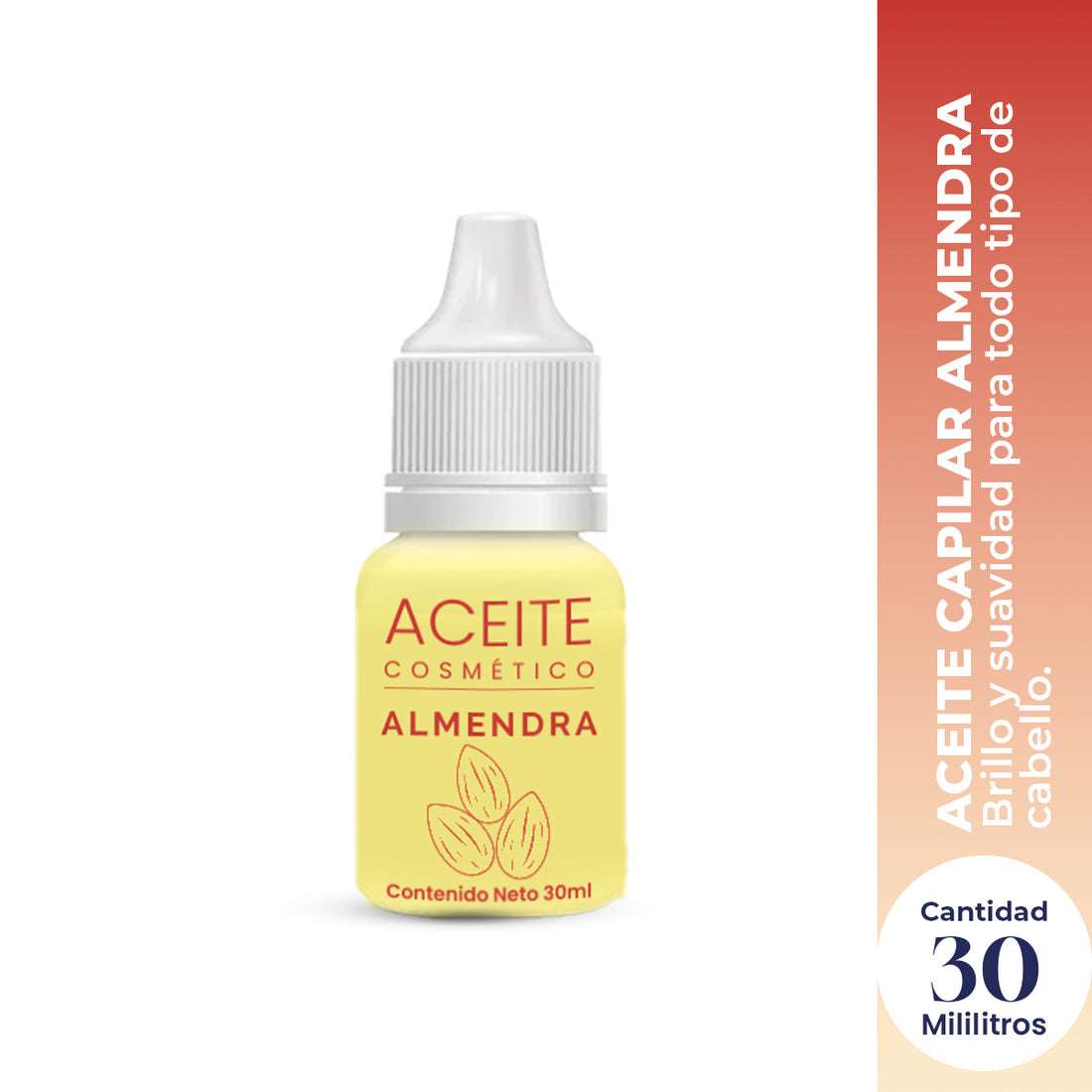 Vena Aceite para Cabello de Almendra 30ml | Nutrición