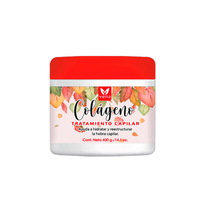 Vena Crema Tratamiento Capilar de Colágeno 400g - Fortalece - Hidrata