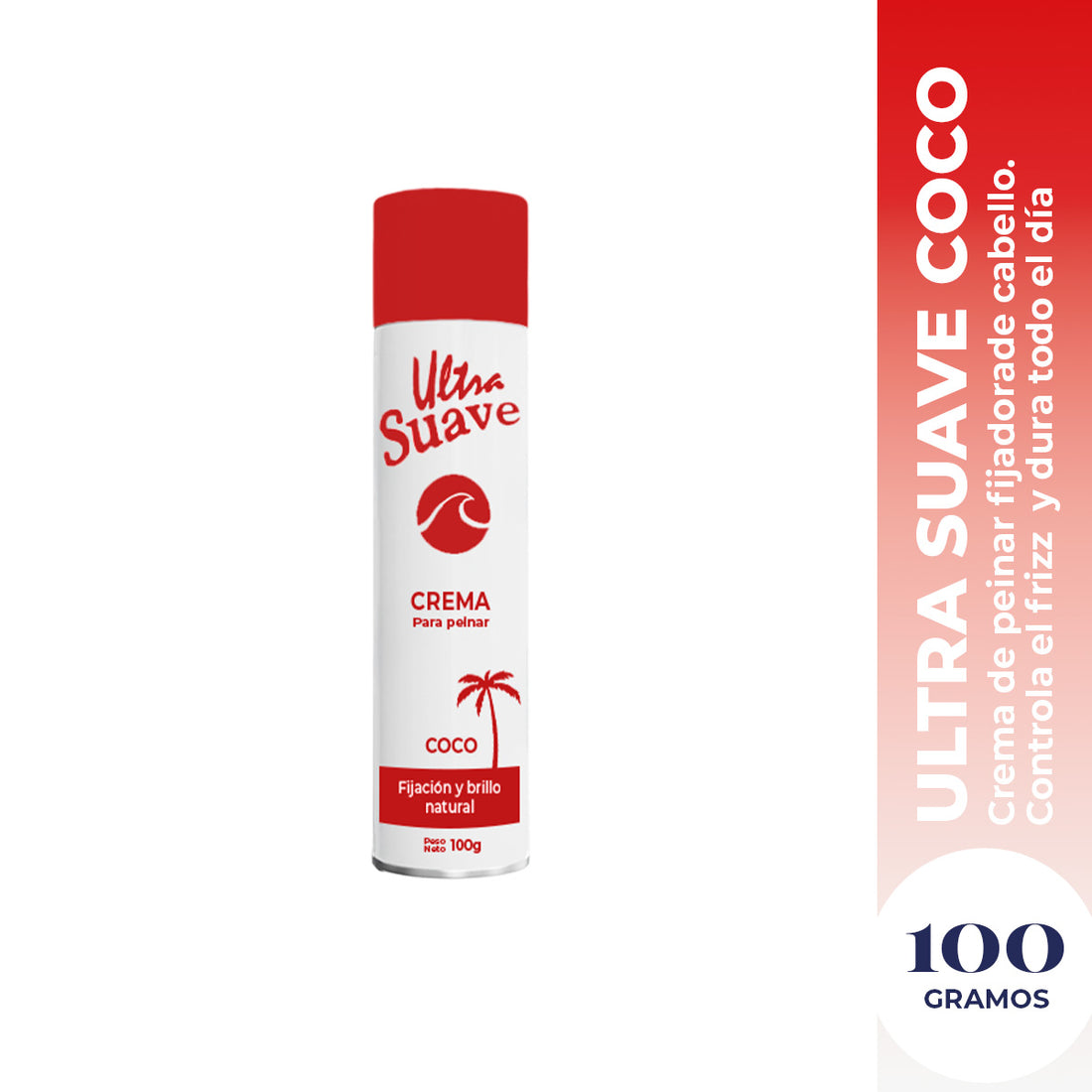 Vena - Crema para Peinar de Coco 100gr - Control del Frizz