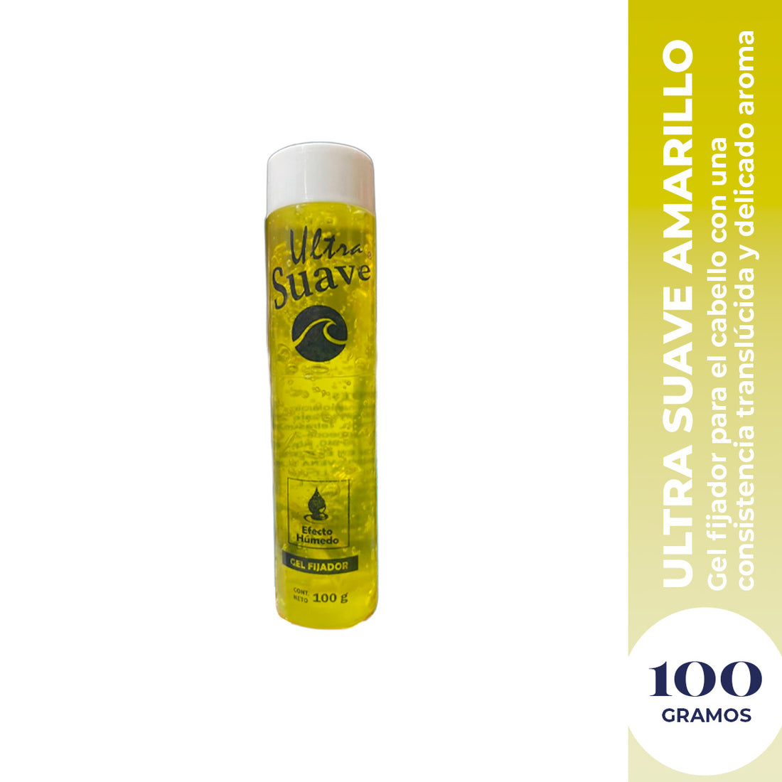 Gel Fijador Amarillo 100g Ultra Suave - Vena