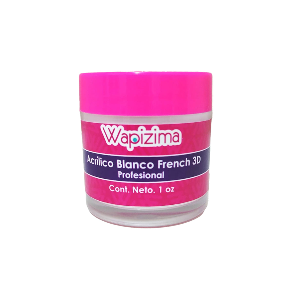 WAPIZIMA POLVO ACRILICO BLANCO FRENCH 1OZ
